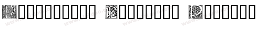 Ornamental Initials M字体转换